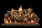 Grand Canyon Gas Logs 42” Two Burner Kit (Logs not Included), Natural Gas (2BRN-42)